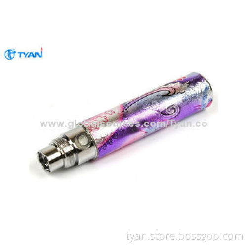 eGo-Q Batteries with Beautiful Label Pattern TYANe Cigarette Battery, 510 Thread, 600-1,200-puff